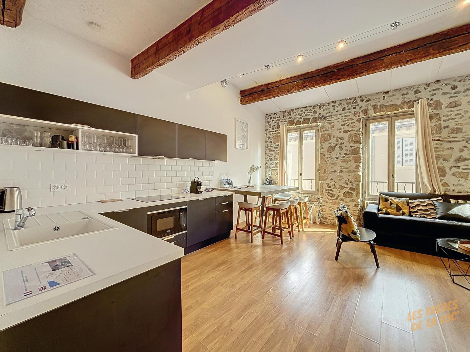 Charmant Appartement Au Vieux-Port - Climatisation - Les Freres De La Loc' Marseilles Buitenkant foto